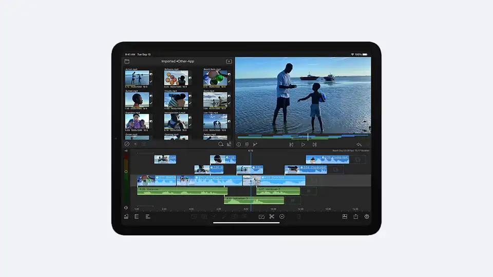 Apple iPad Air (2020)-- Landscape View